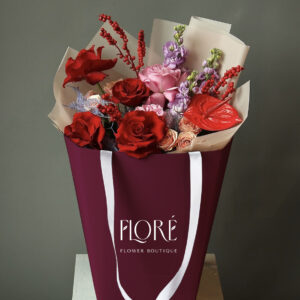 Flower Shopping Bag Printing UAE